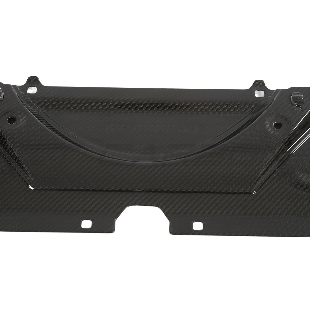 BMW G90 G99 M5 2024 carbon fiber slam panel accessory by CT Carbon, showing the sleek, lightweight carbon fiber surface.