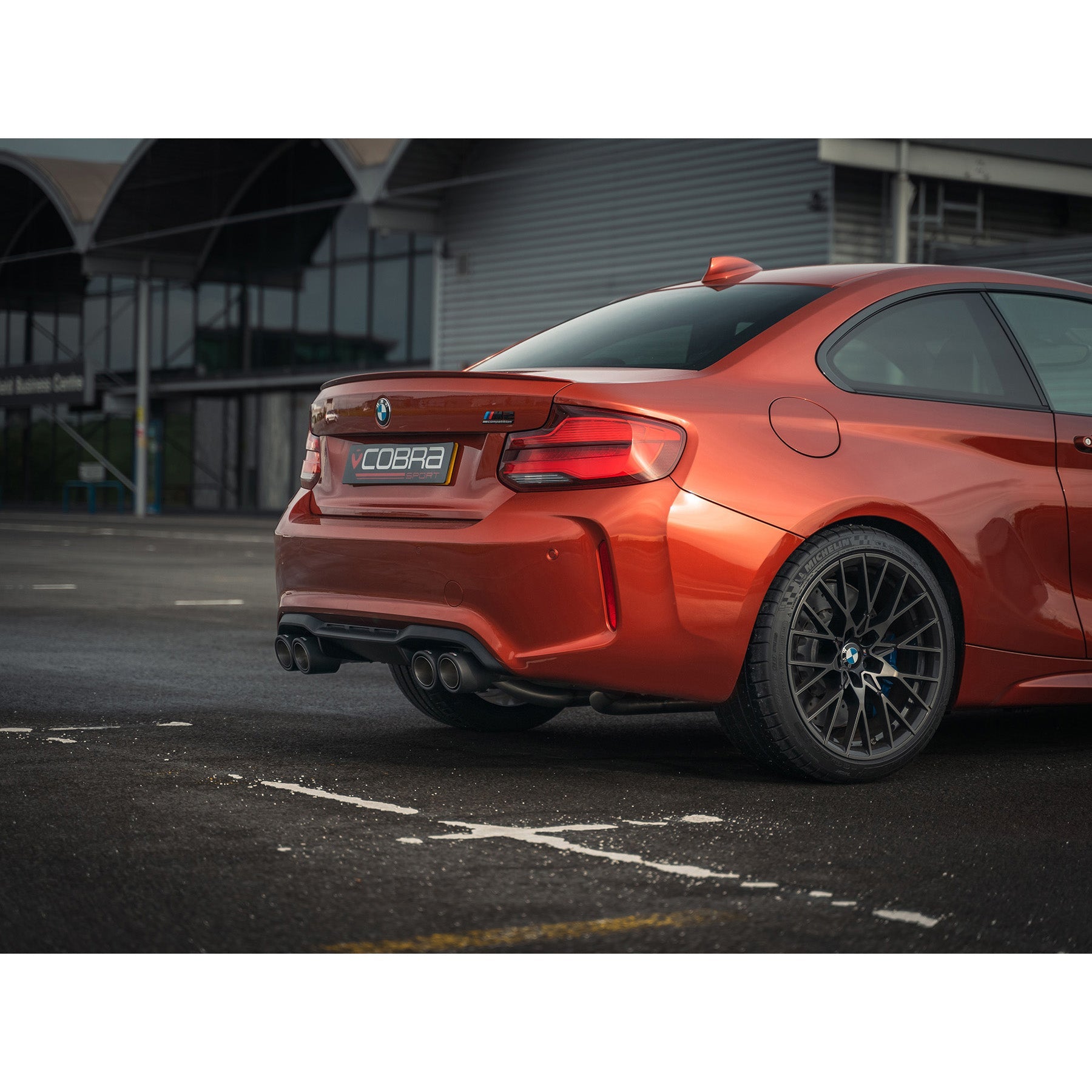 Cobra Sport - BMW M2 Competition Venom Race Rear Axle Back (Back Box Delete) Performance Exhaust - Nineteen72 Performance