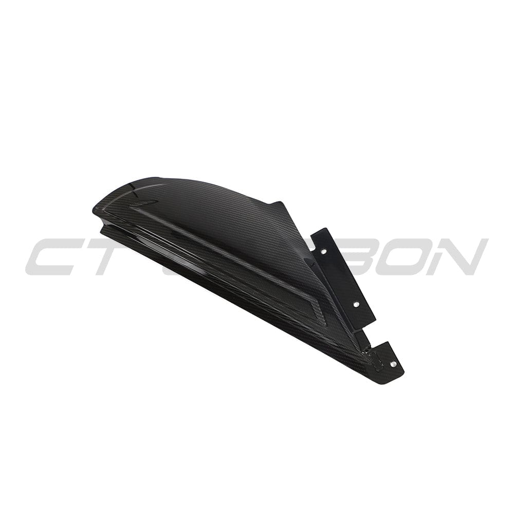 BMW M2 M3 M4 G87 G80 G81 G82 G83 carbon fiber air intake cover by CT Carbon, showing sleek, lightweight automotive accessories.