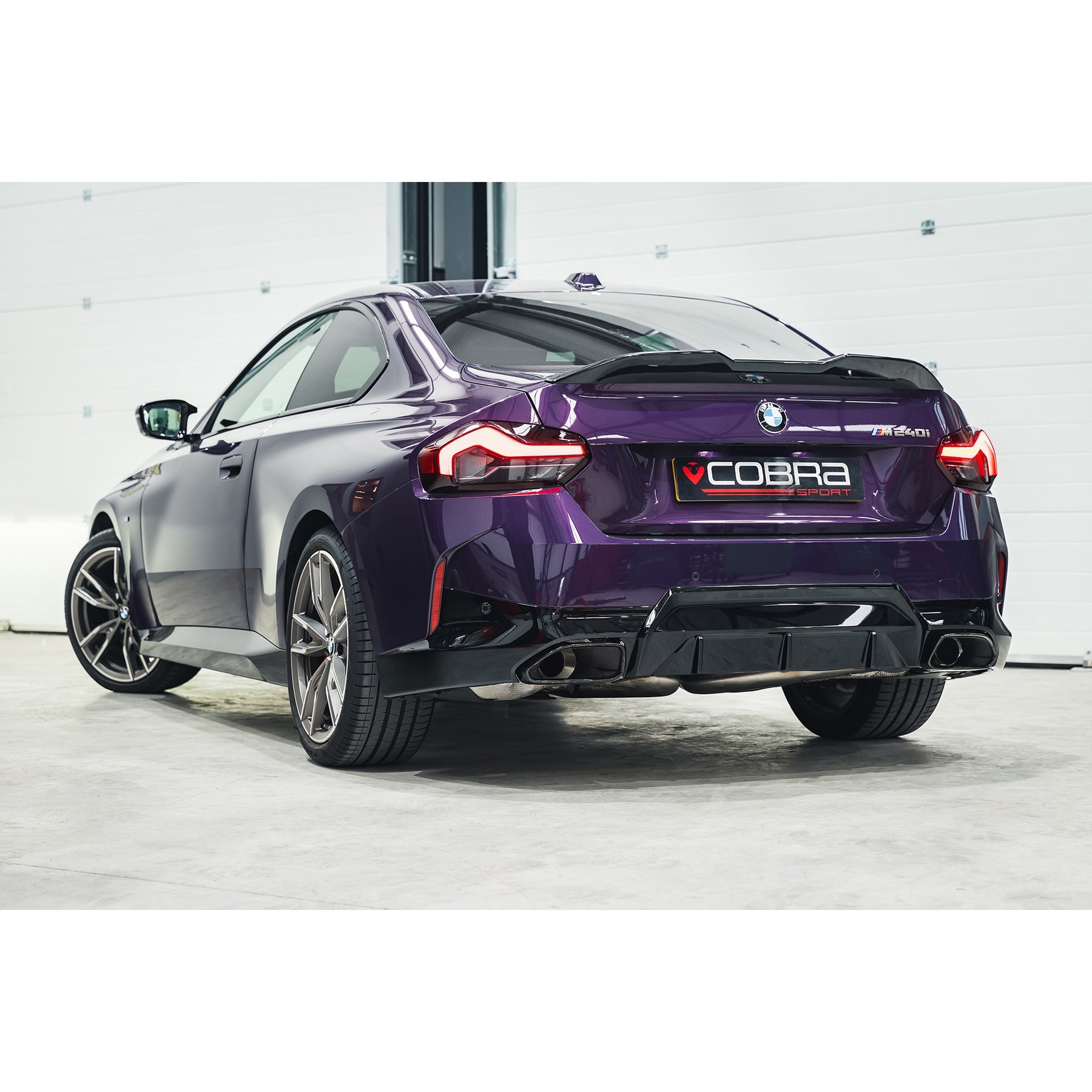 Cobra Sport - BMW M240i (G42) (21>) Venom Race Rear Axle Back (Back Box Delete) Performance Exhaust - Nineteen72 Performance