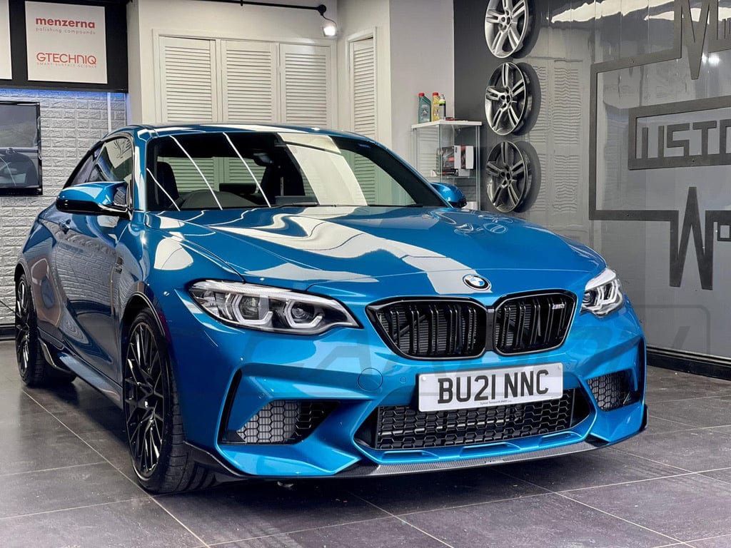 BMW M2C F87 full carbon fibre kit by CT Carbon, includes various carbon fibre components for the car's exterior.