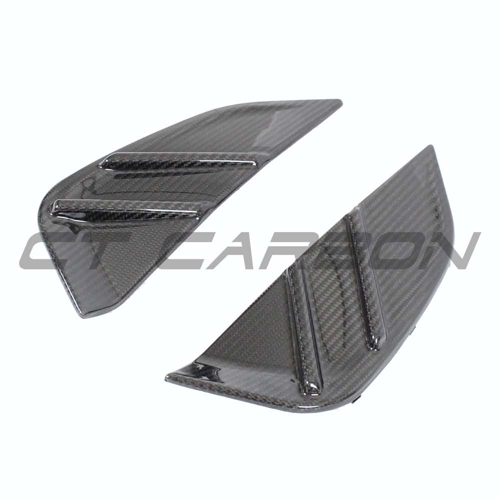 BMW G81 M3 Touring full carbon fibre kit by CT Carbon, featuring replacement side fender trims on a sleek M3 Touring.