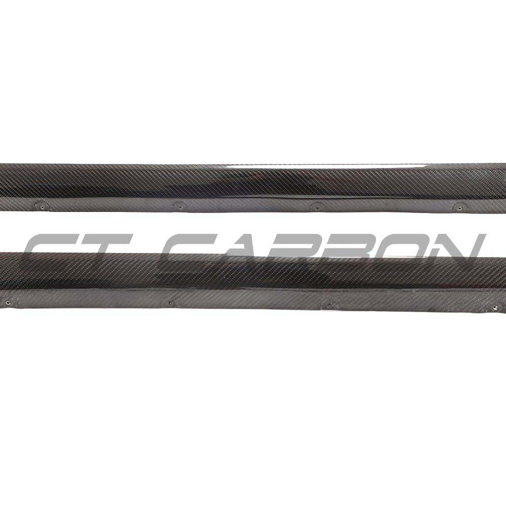 BMW M3 G80/G81 CARBON FIBRE SIDE SKIRT REPLACEMENT - V4 - CT DESIGN
