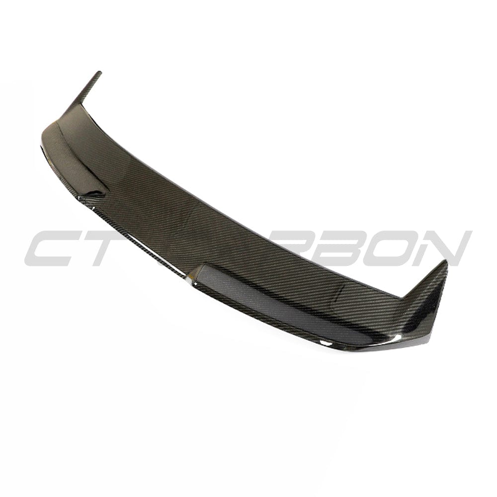 BMW G81 M3 Touring full carbon fibre kit by CT Carbon, featuring a sleek carbon fibre spoiler on the sporty M3 Touring.