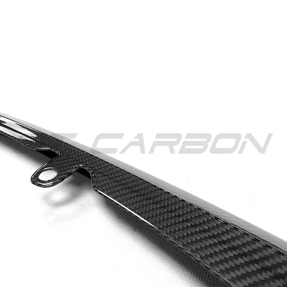 BMW G81 M3 Touring 2022+ full carbon fibre kit by CT Carbon, featuring splitter and CSL style components on the car.