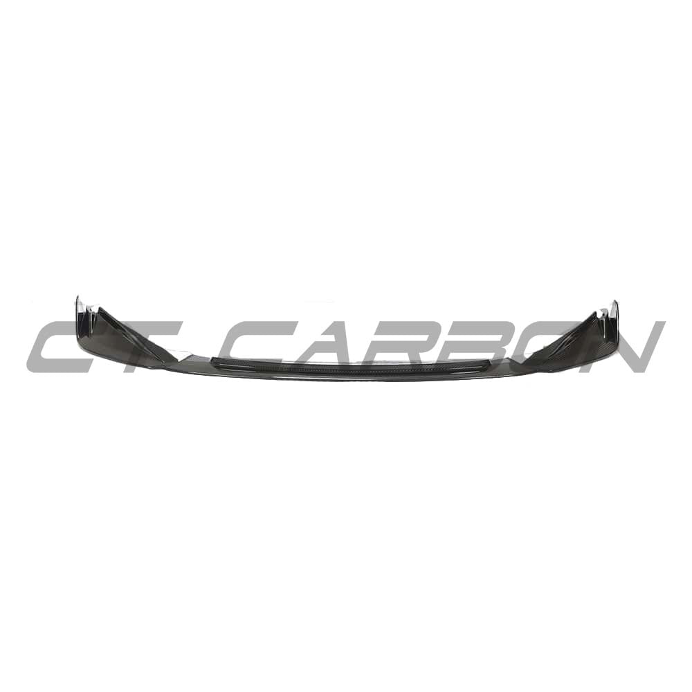 BMW M3 M4 G80 G81 G82 G83 Carbon Fibre Front End Pack by CT Carbon, featuring lightweight splitter and aerodynamic enhancements.