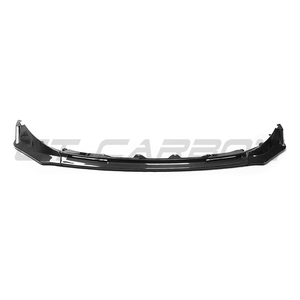 BMW G81 M3 Touring 2022+ CT Carbon full carbon fiber kit, including splitter, showcasing sleek black carbon fiber details.