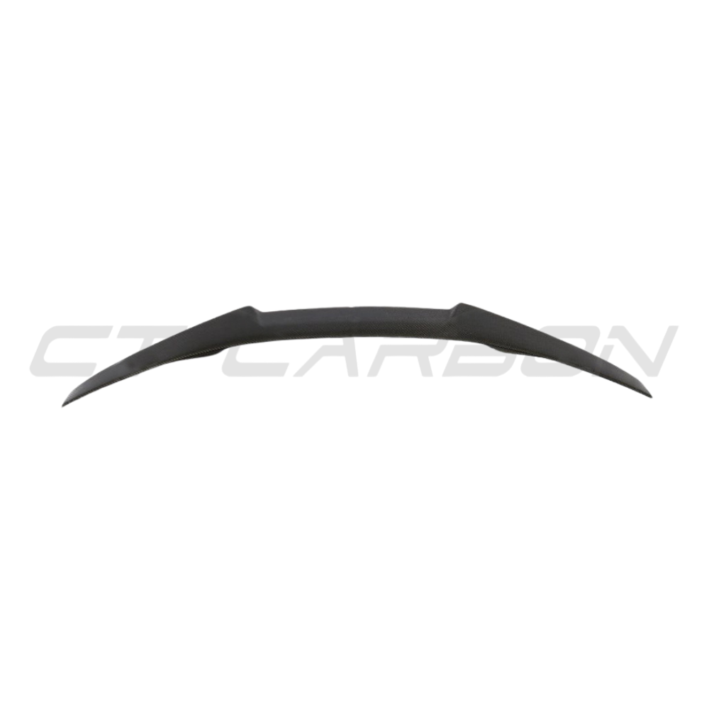 BMW F82 M4 Coupe 2014-2020 CT Carbon full carbon fibre kit, including hood, roof, and trunk with MP style accents.