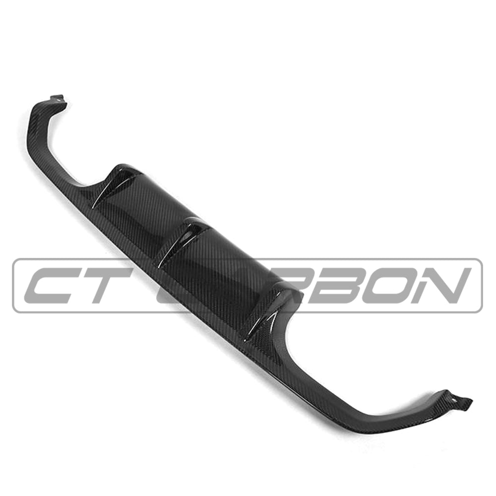 BMW M4 F83 convertible full carbon fiber kit by CT Carbon, showing the sleek carbon fiber exterior parts on the car.