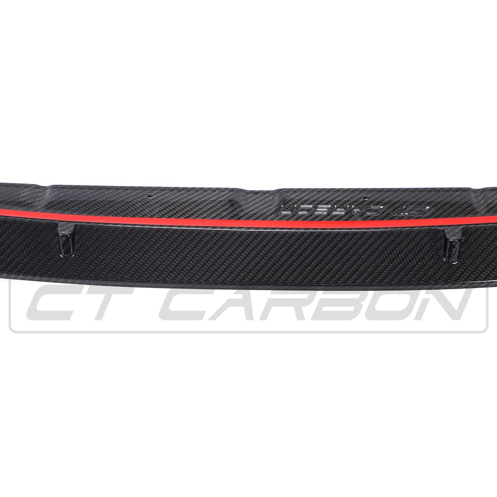 BMW M4 G83 carbon fibre kit by CT Design, showing close-up of full carbon fibre components on the car's exterior.