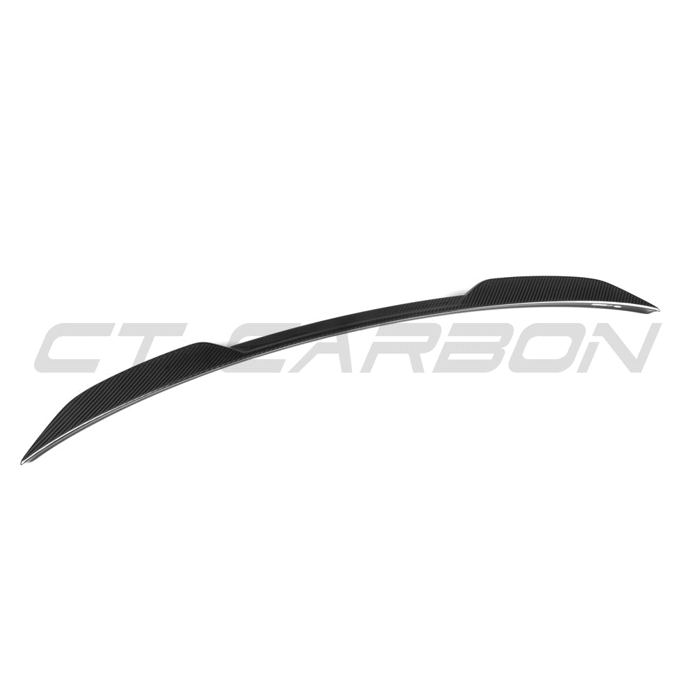 BMW G22 4 Series carbon fibre kit by CT Carbon, featuring a pre-preg carbon fibre spoiler in DA style with detailed finish.