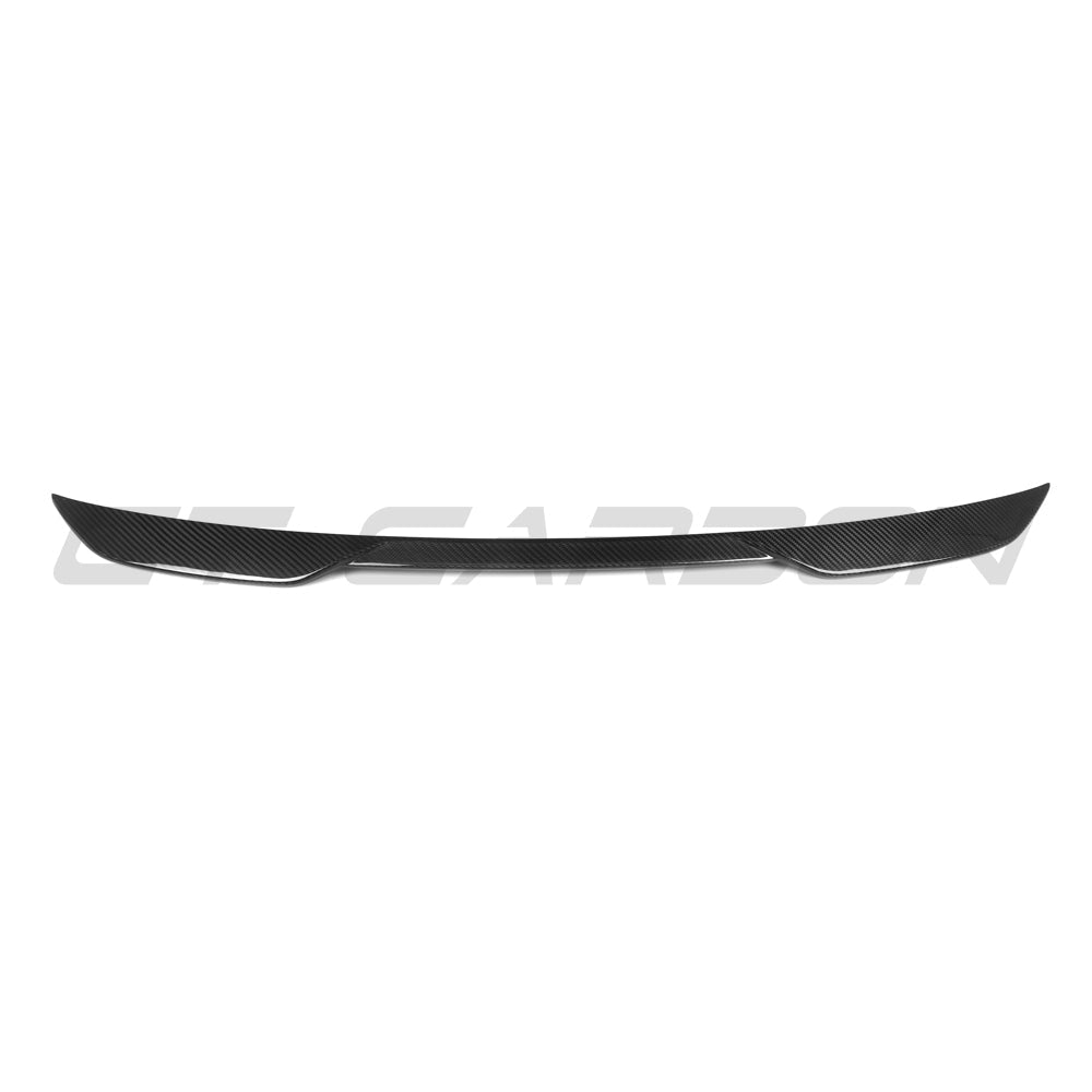 BMW G22 4 Series carbon fibre kit by CT Carbon, featuring a pre-preg carbon fibre spoiler with DA style details.