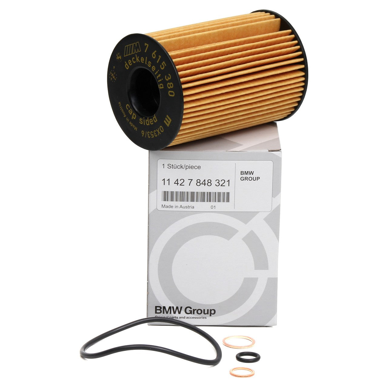 Genuine BMW Oil Filter S63 Engine - 11427848321 - Nineteen72 Performance