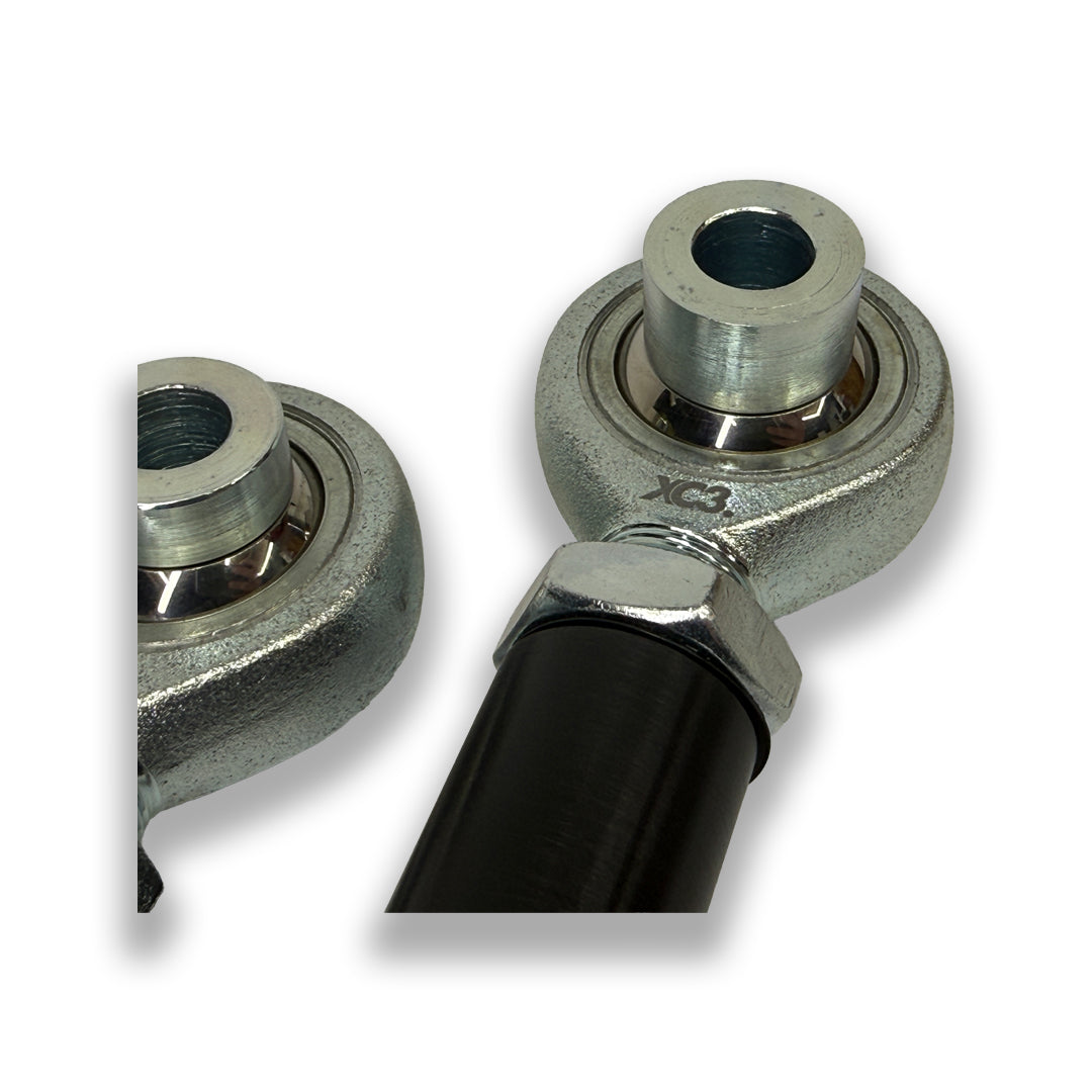 BMW M2 G87, M3 G80 G81, M4 G82 G83 adjustable rear toe arms for G8X platform, designed for suspension and alignment.