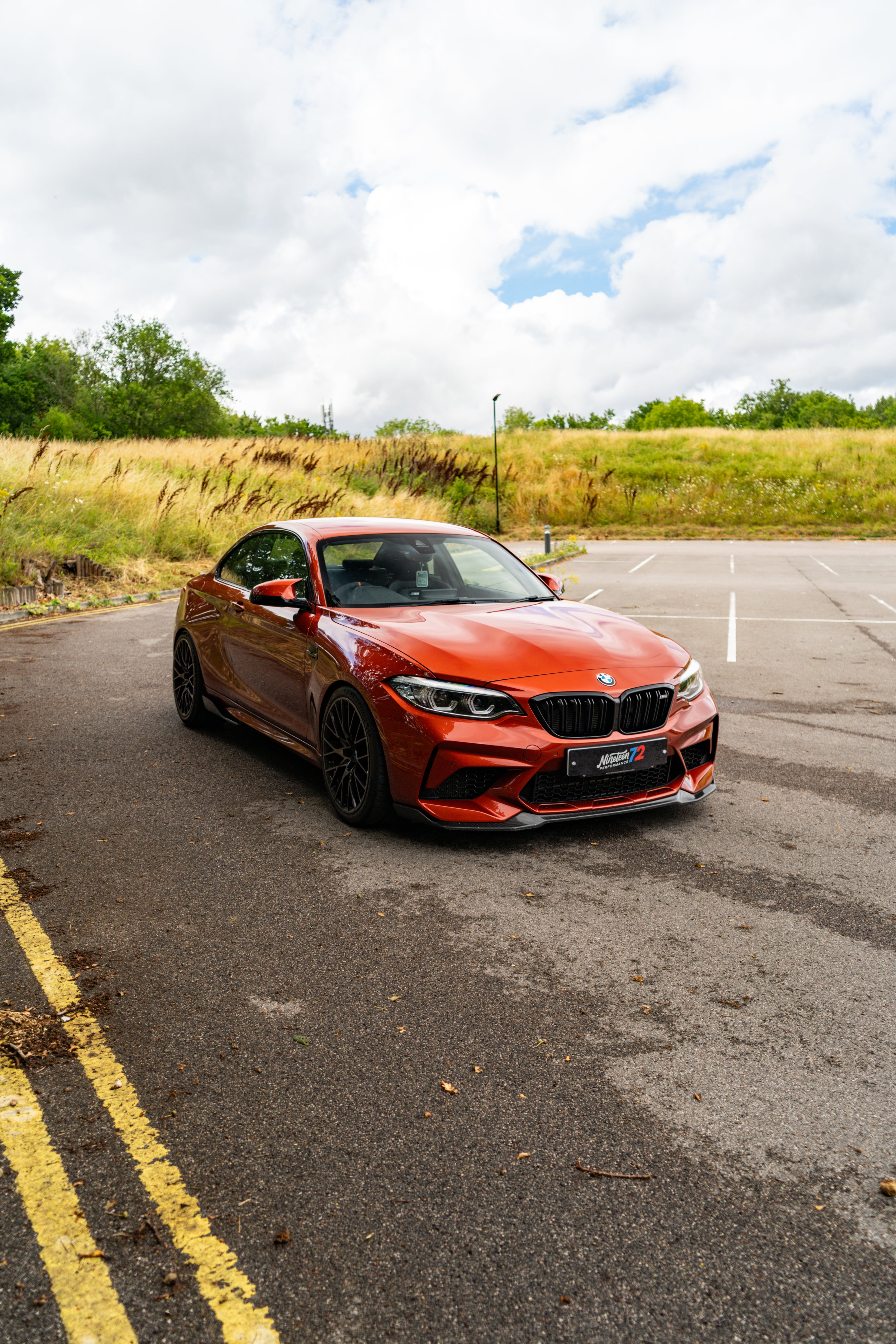 72 Design - BMW M2 COMPETITION F87 CARBON FIBRE CS FRONT SPLITTER (2018-2021) - Nineteen72 Performance