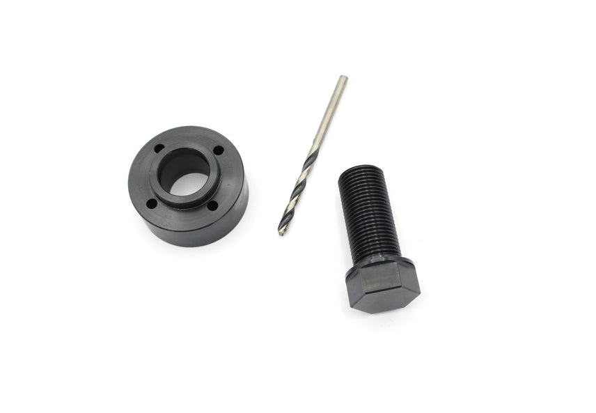 MMX Performance BMW S55 N55 crank hub upgrade with 4 pinned single-piece design, engine part for performance enhancement.