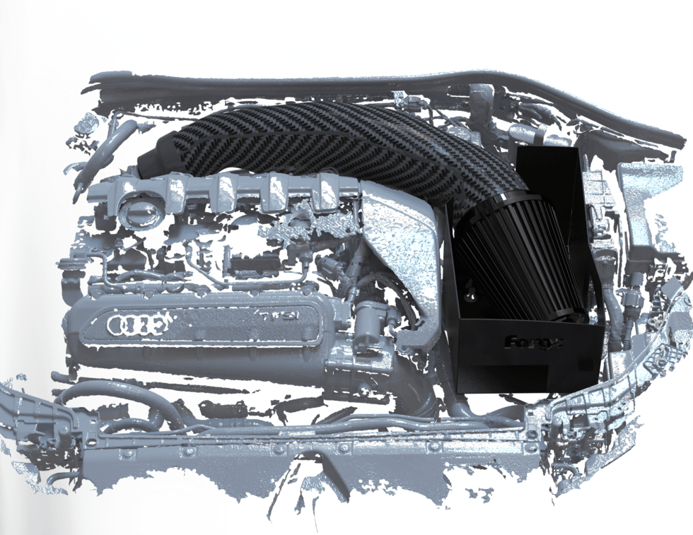 Forge - Carbon Fibre Induction Kit for Audi RS3 8Y/8V - Nineteen72 Performance