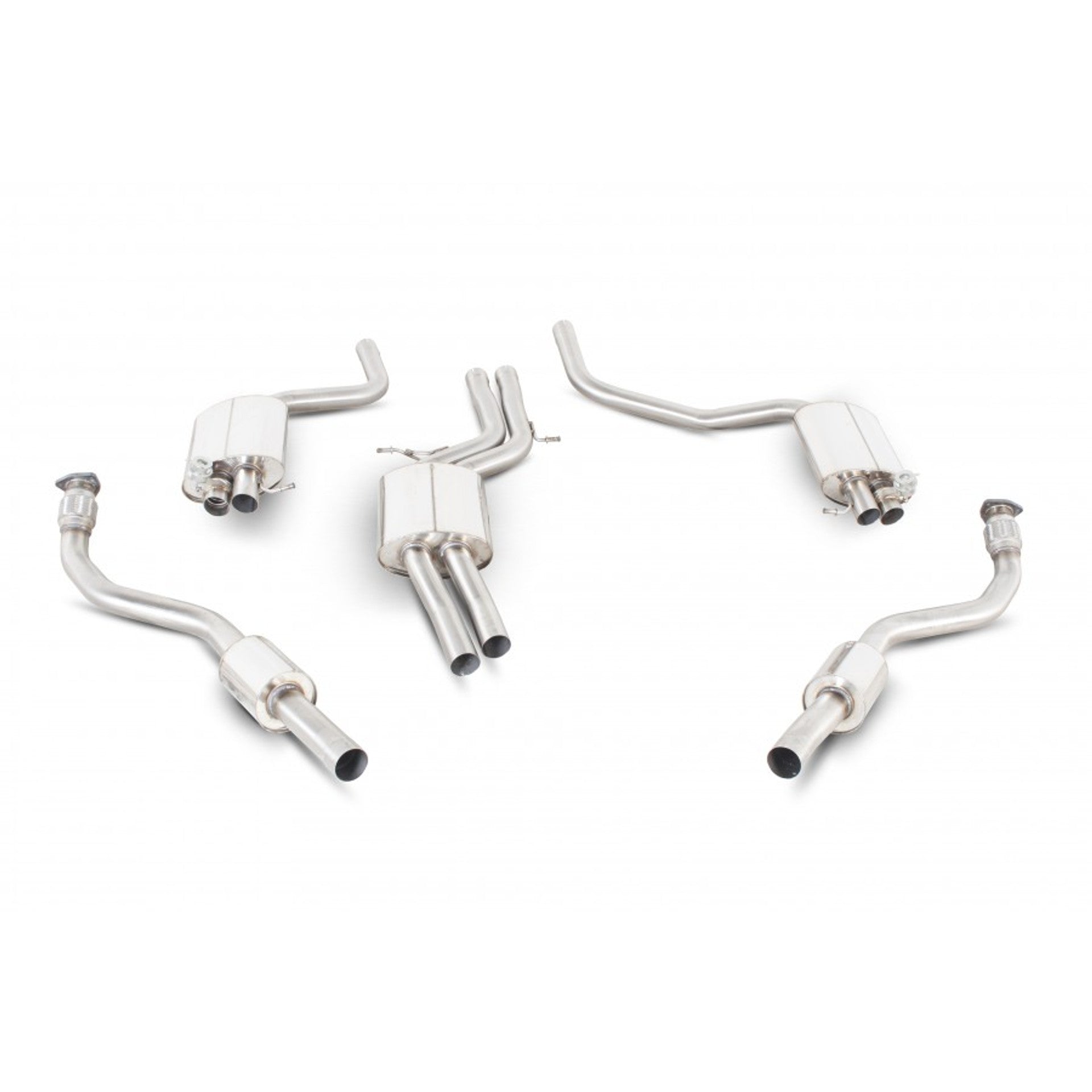 Scorpion Cat Back System - Audi RS4 (B8) 4.2FSI - Nineteen72 Performance