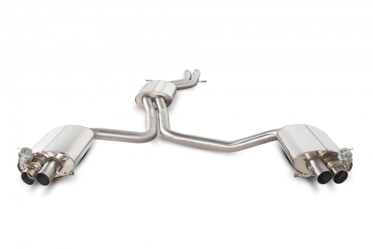Scorpion Audi RS5 4.2 V8 Coupe 2010 - 2015 - Resonated Half System Inc Active Exhaust Valve - Nineteen72 Performance