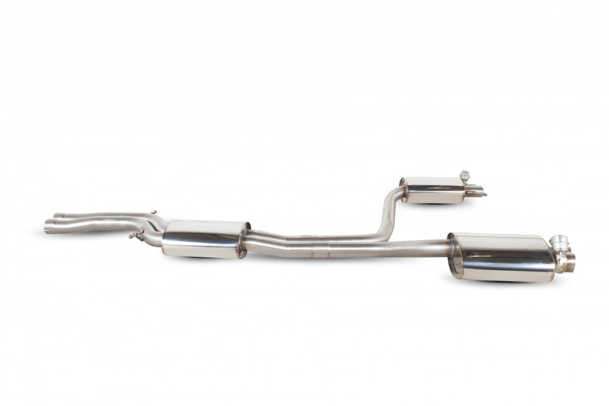 Scorpion Audi RS5 4.2 V8 Coupe 2010 - 2015 - Resonated Half System Inc Active Exhaust Valve - Nineteen72 Performance
