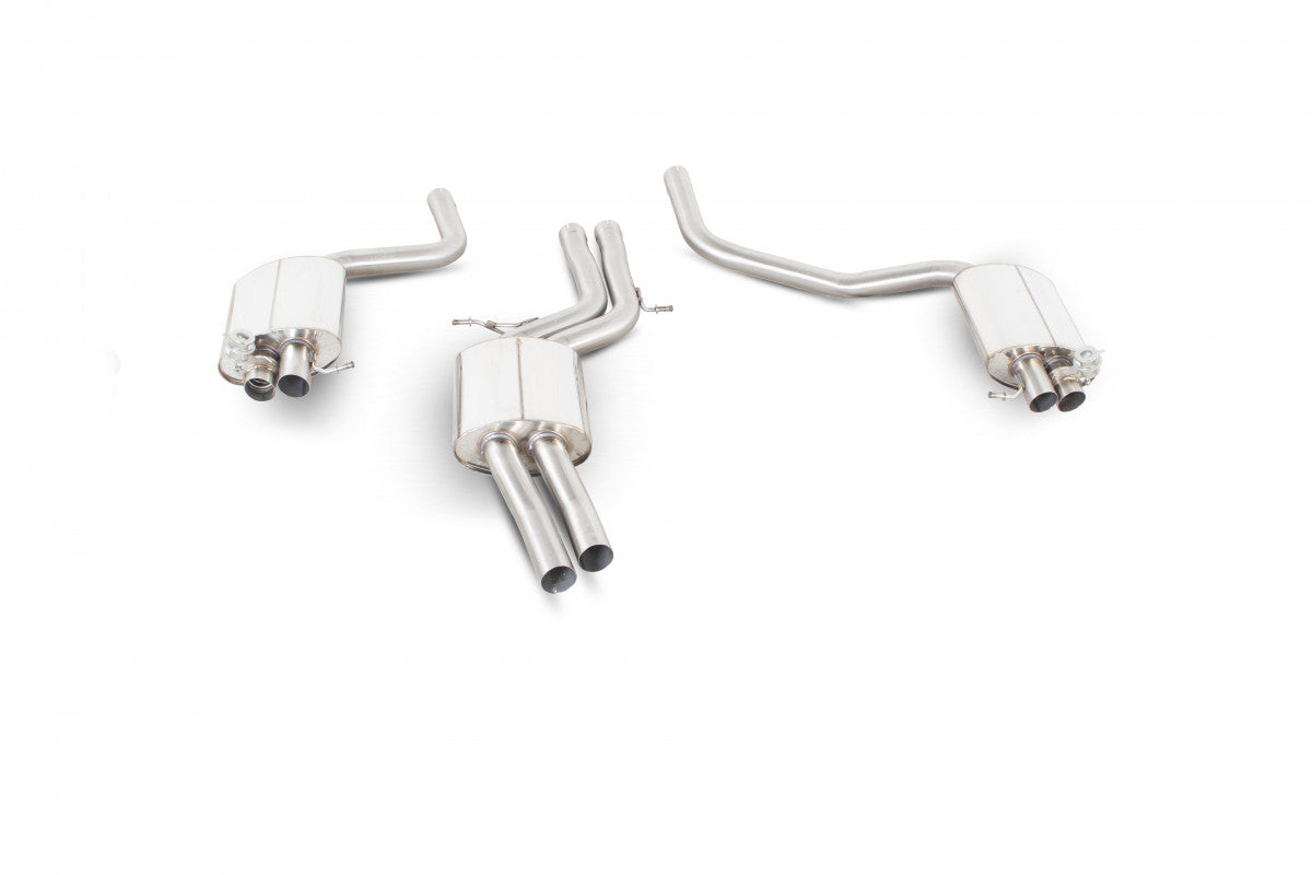 Scorpion Audi RS5 4.2 V8 Coupe 2010 - 2015 - Resonated Half System Inc Active Exhaust Valve - Nineteen72 Performance