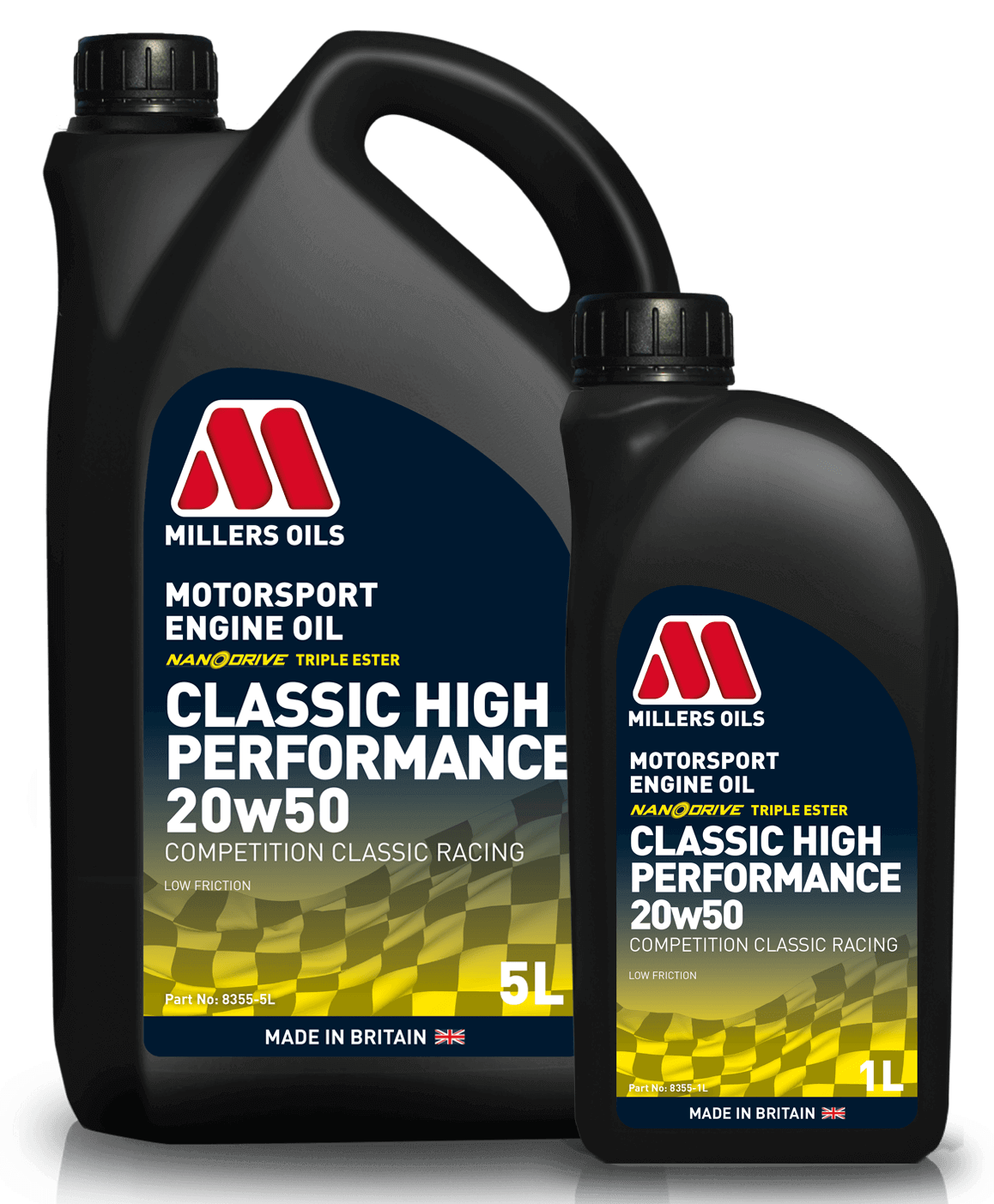 Millers Classic High Performance Engine Oil 20w50 product image