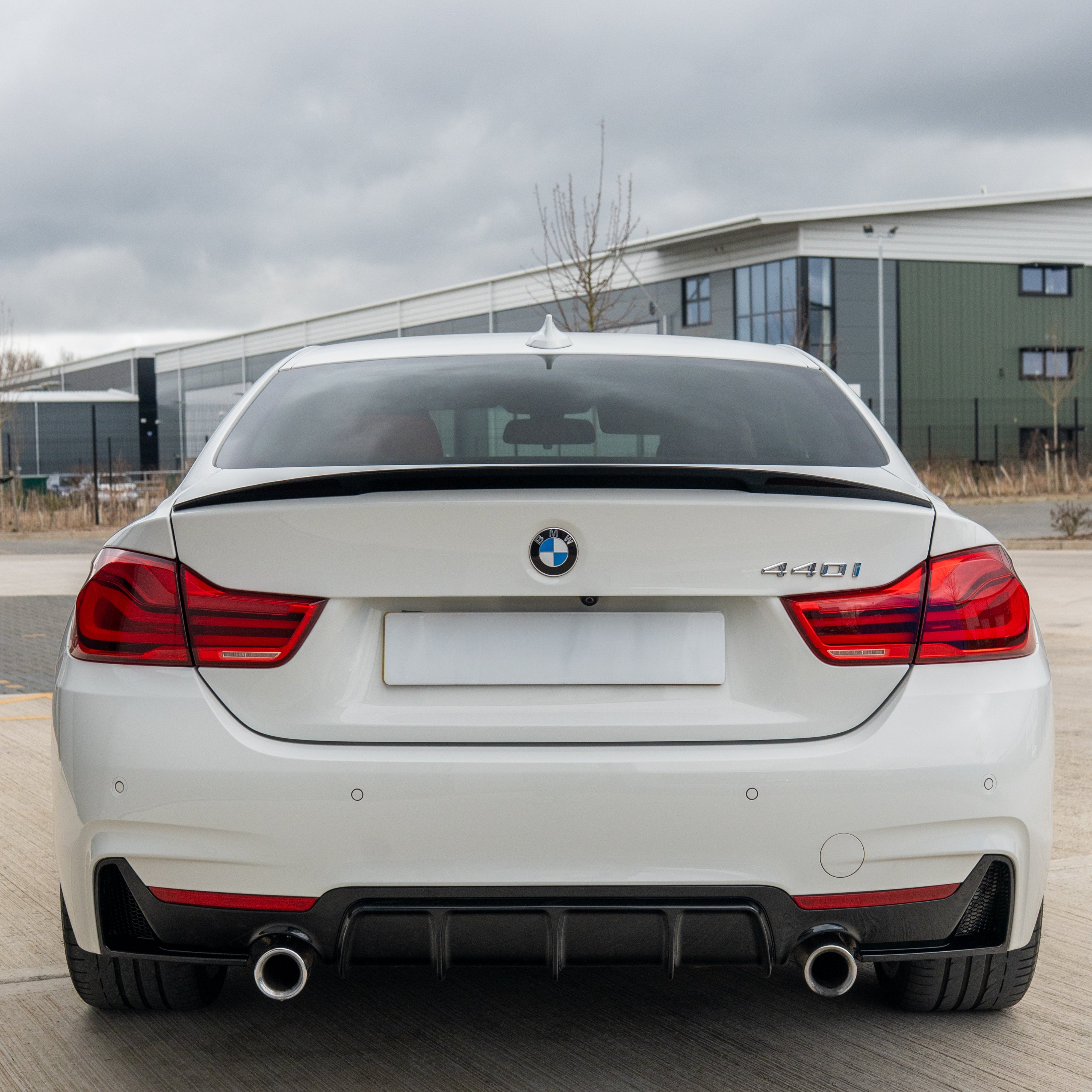 BMW 4 SERIES F32 GLOSS BLACK SPOILER - V1