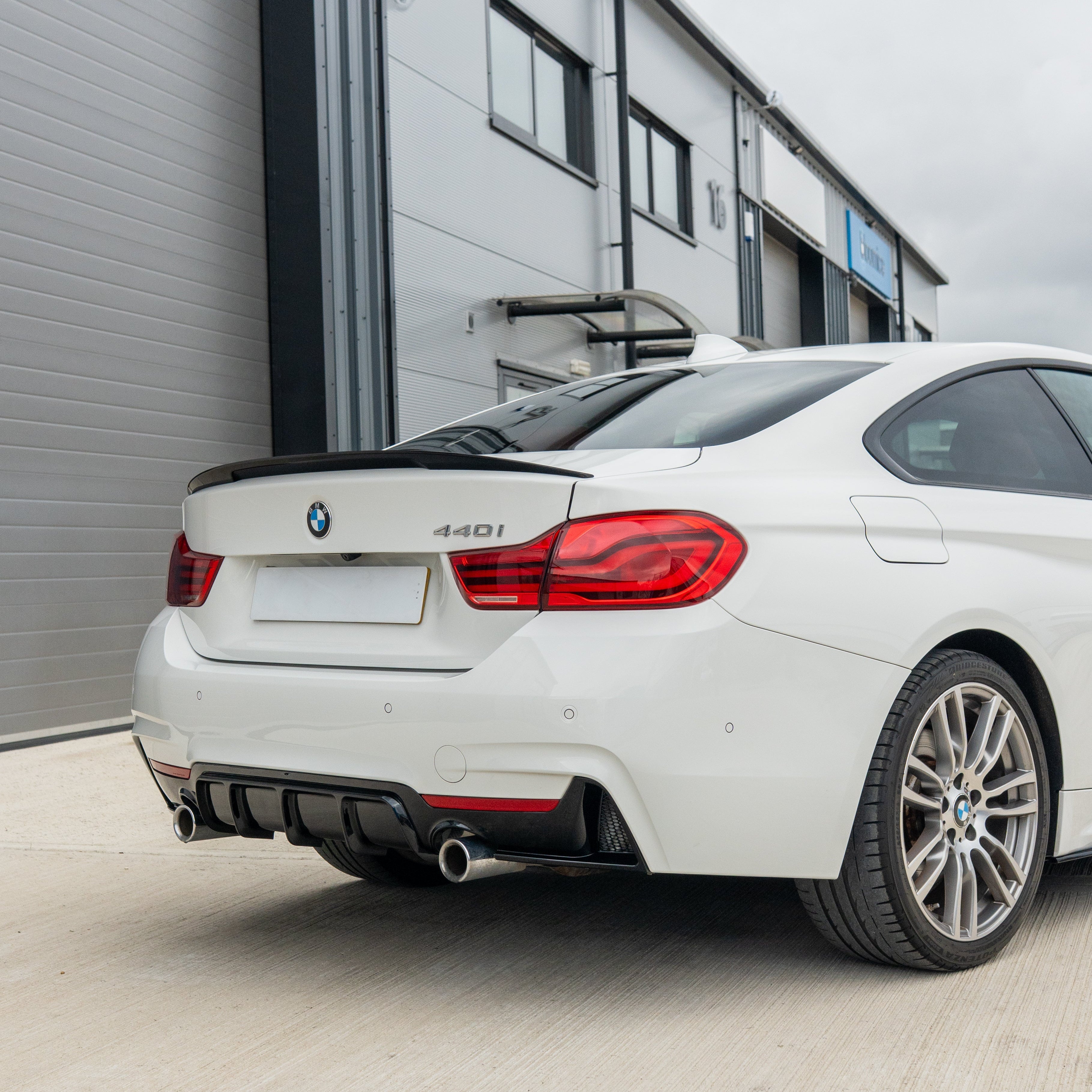 BMW 4 SERIES F32 GLOSS BLACK SPOILER - V1