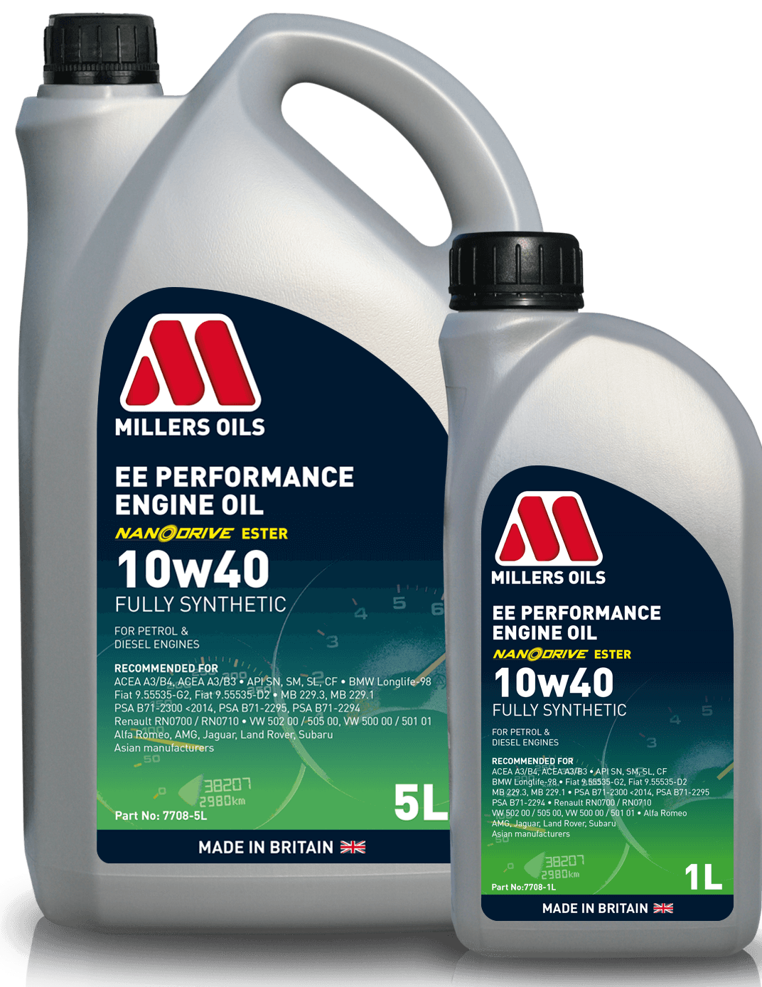 Millers EE Performance Engine Oil 10w40 product image