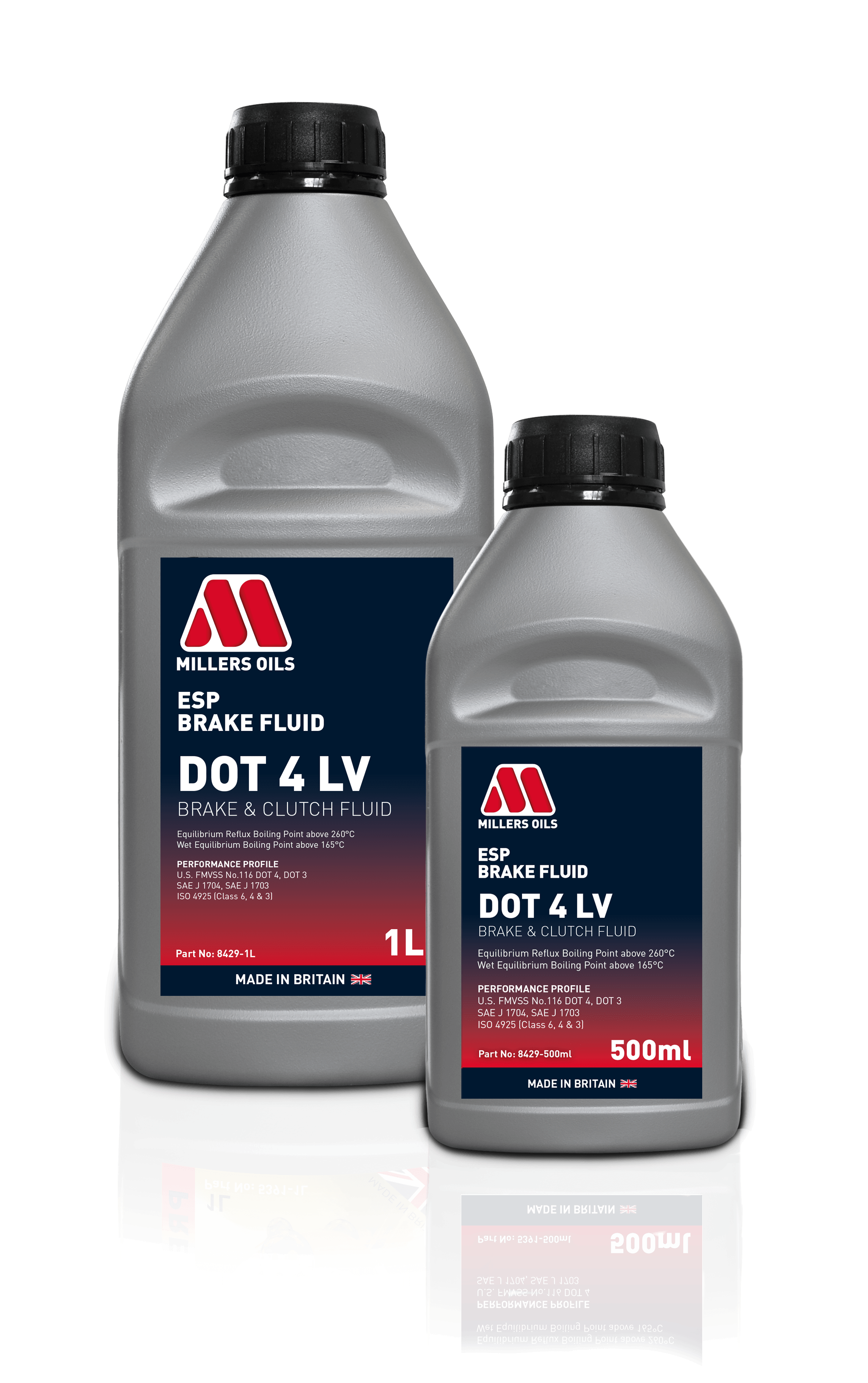 Millers ESP Brake Fluid DOT 4 LV product image