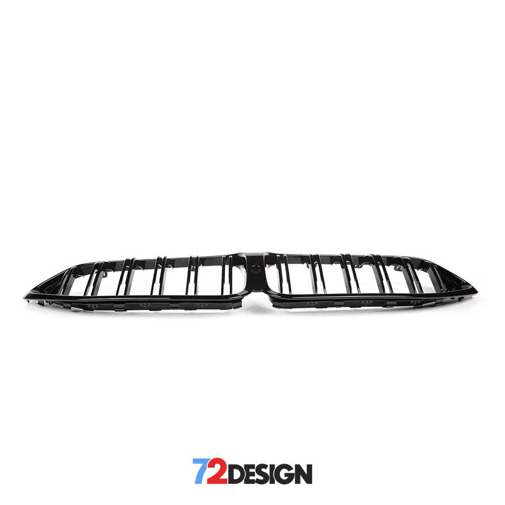 72Design - BMW 8 Series Gloss Black Double Slat Grill (G14/G15/G16) - Nineteen72 Performance