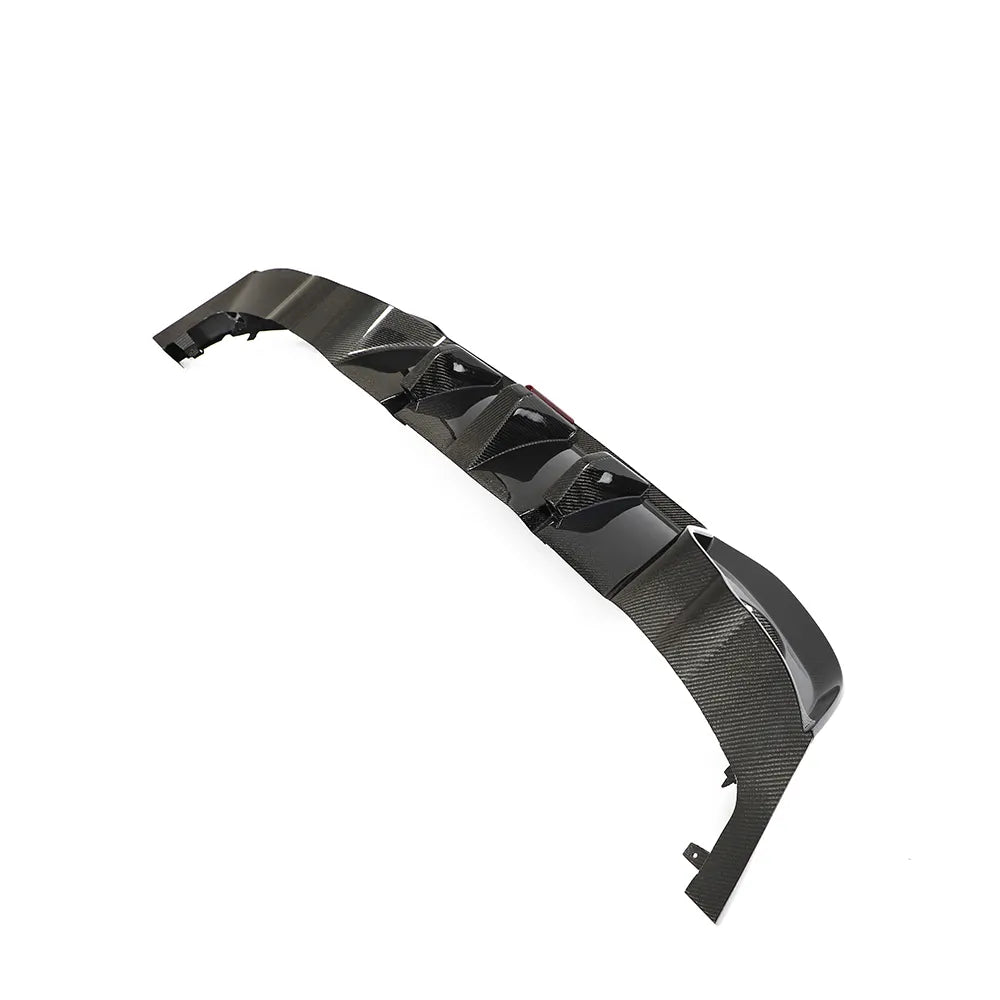 72Design VW Golf MK8 GTI Gloss Carbon Fibre (Pre-Preg) Performance Style Diffuser - Nineteen72 Performance