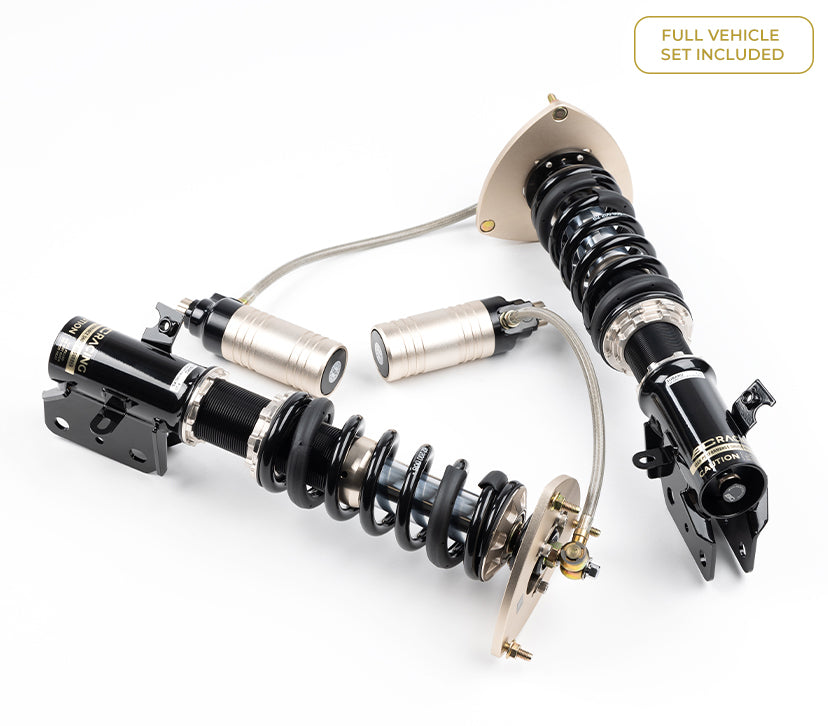 BC Racing HM coilovers for BMW 3 Series (True Rear Coilover) E46 1998–2006