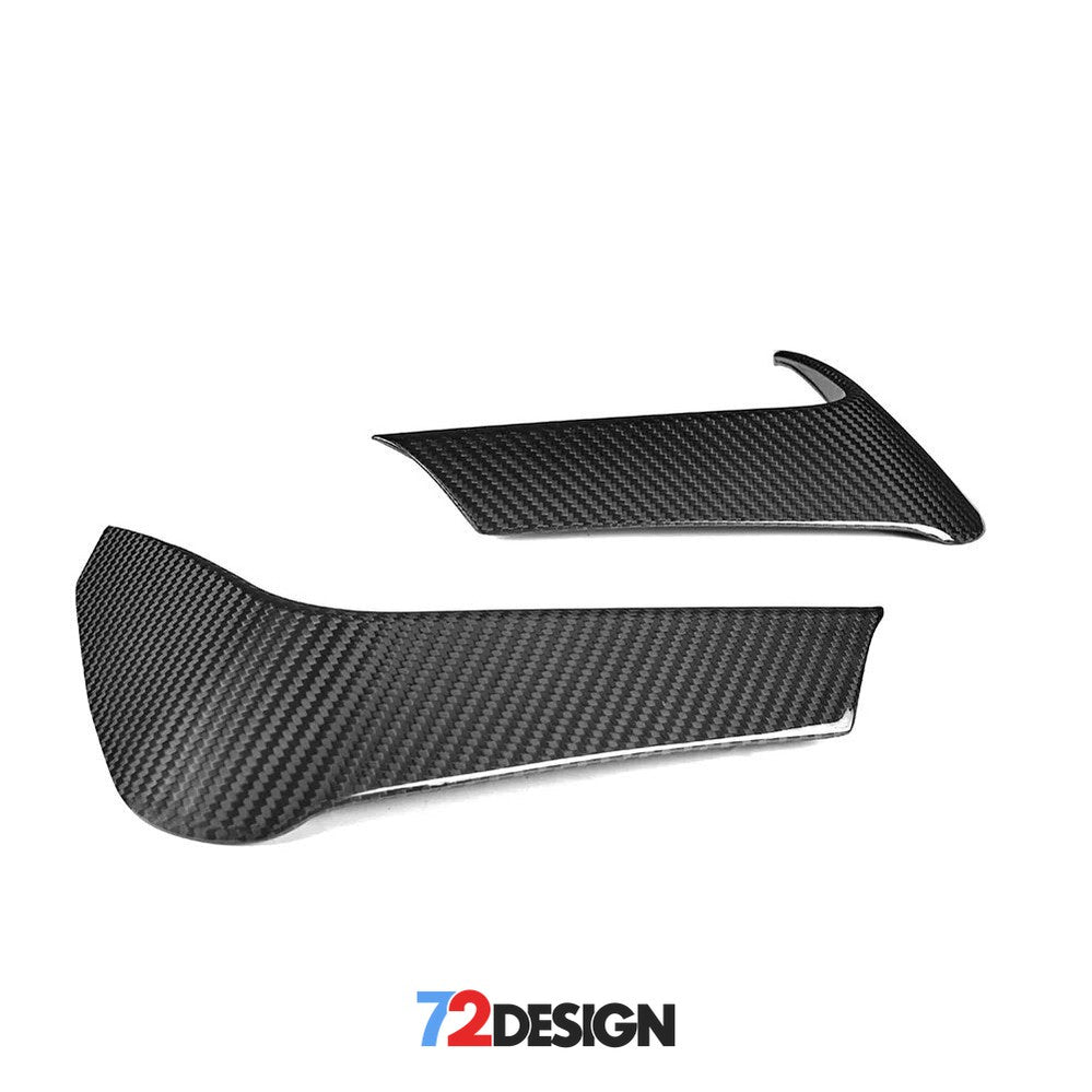 72Design BMW M3/M4 (F80/F82) Gloss Carbon Fibre (Pre-Preg) Performance Style Rear Diffuser - Nineteen72 Performance