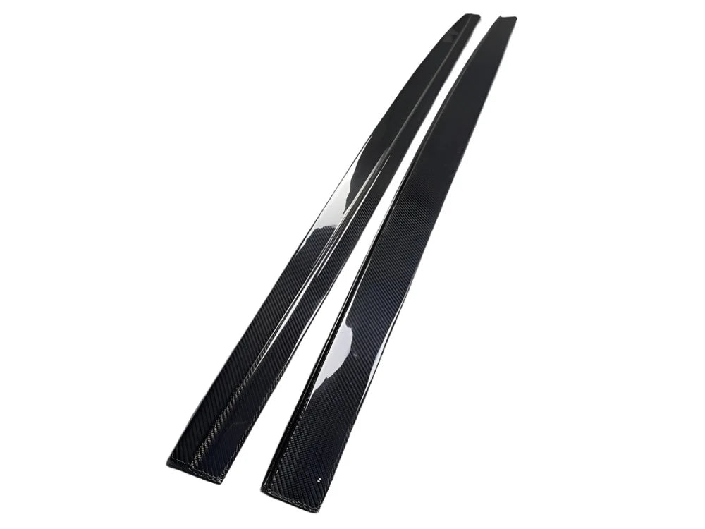 72Design BMW M2/M2C (F87/F87C) Gloss Carbon Fibre (Pre-Preg) MP Style Side Skirts - Nineteen72 Performance