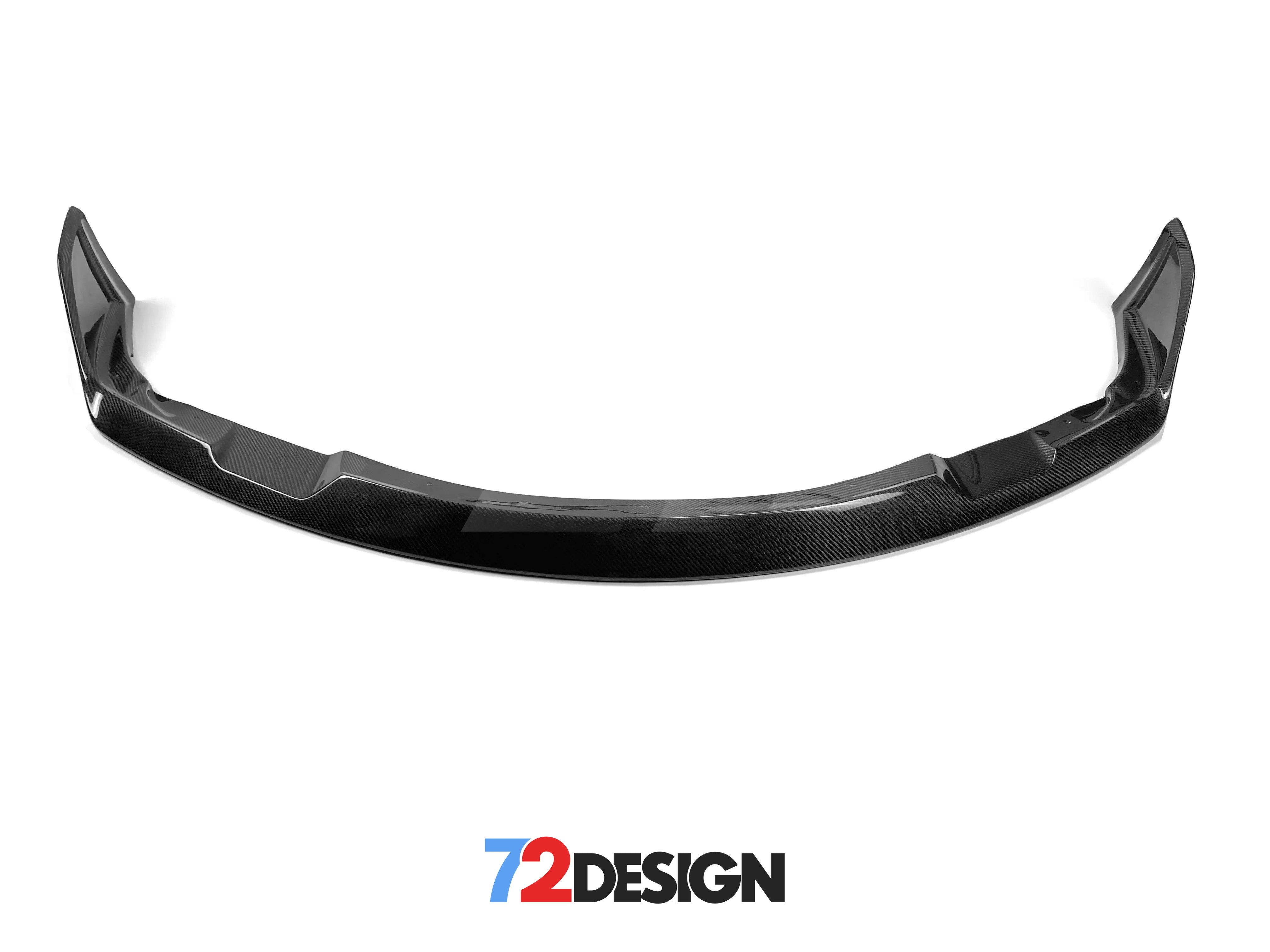 72Design - Toyota Supra (A90) Pre-Preg Carbon Front Splitter (2019+) - Nineteen72 Performance