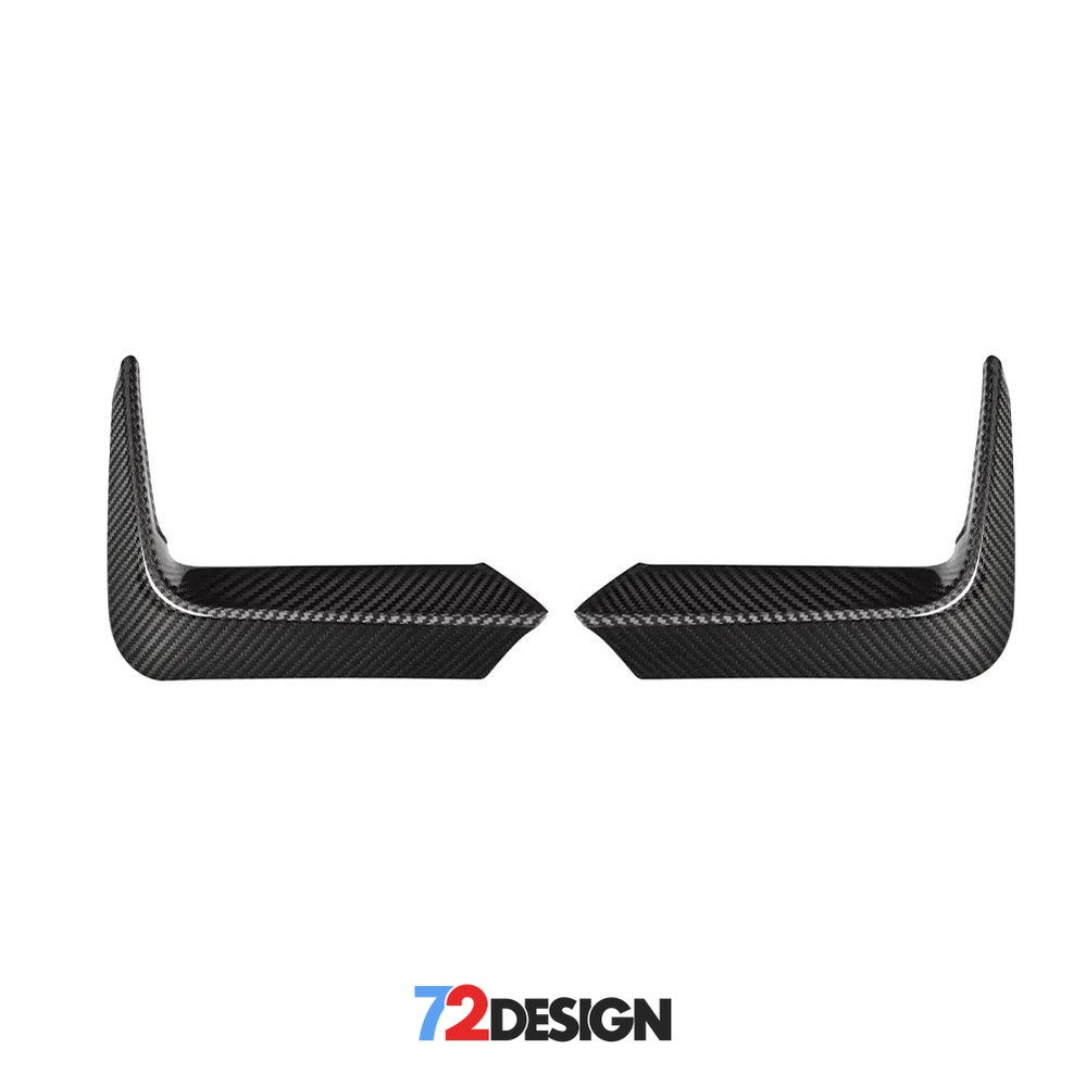 72Design BMW M3/M4 (F80/F82) Gloss Carbon Fibre (Pre-Preg) Performance Style Rear Diffuser - Nineteen72 Performance