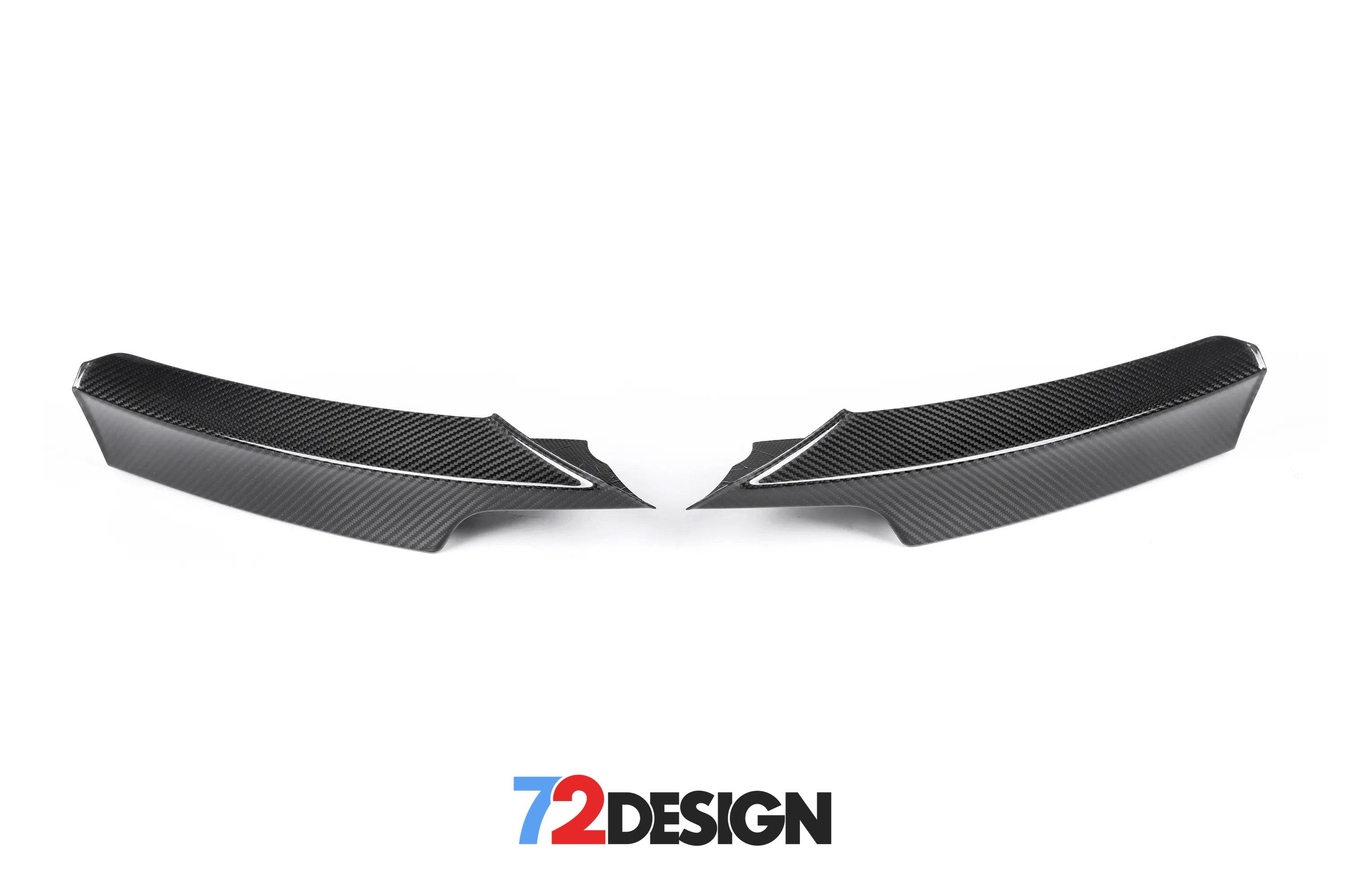 72Design BMW 3 Series (F30/F35) Gloss Carbon Fibre (Pre-Preg) Performance Style Splitter - Nineteen72 Performance