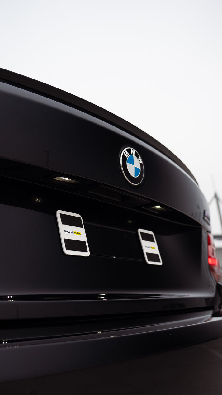 Hold My Plate - 'The back' - Magnetic plate kit for metal boots