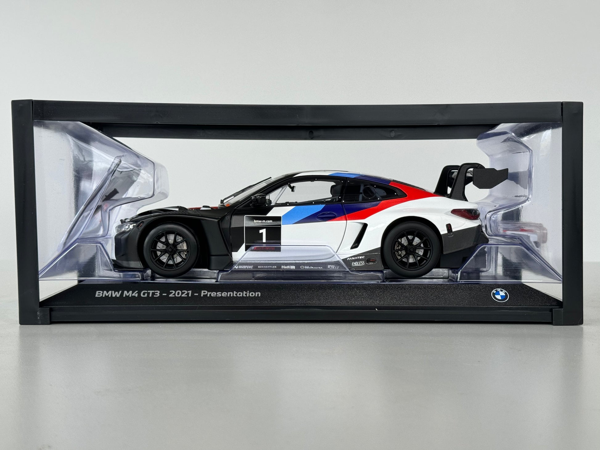 BMW Genuine Miniature Car Model M4 GT3 1:18 Scale 80435A5D002 - Nineteen72 Performance