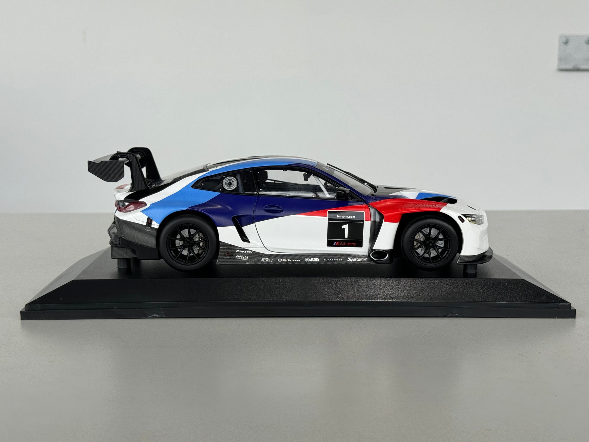 BMW Genuine Miniature Car Model M4 GT3 1:18 Scale 80435A5D002 - Nineteen72 Performance