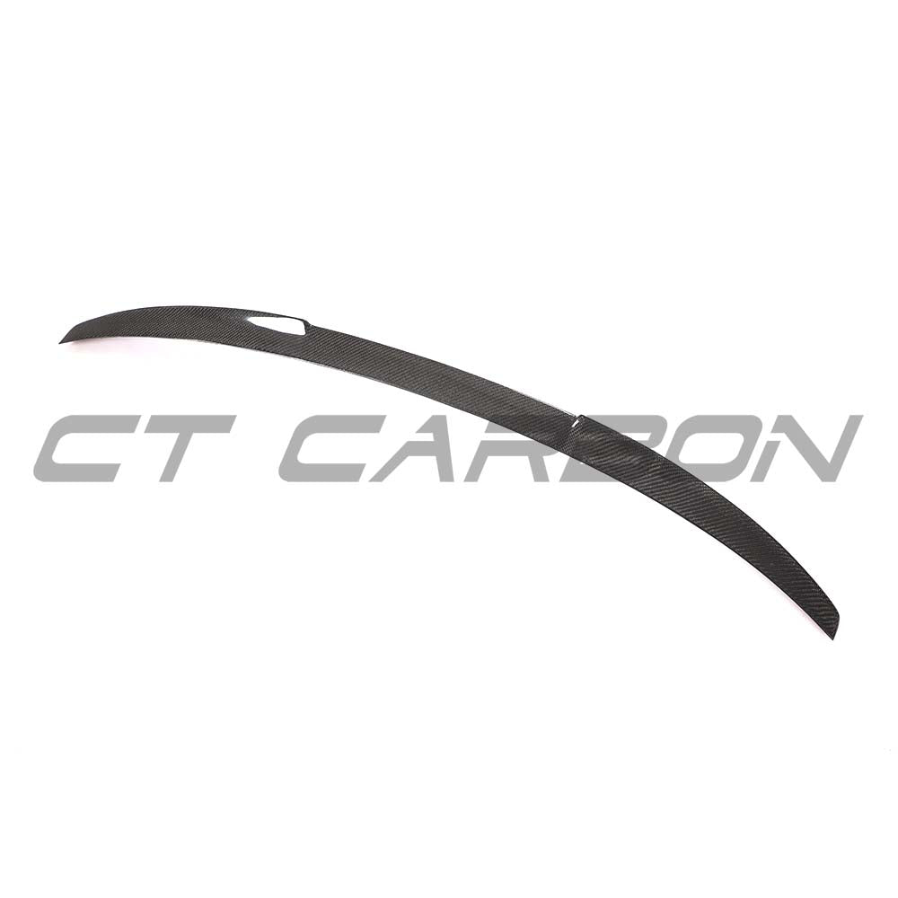 Full car carbon fiber kit for Audi RS3 8V Saloon Facelift by CT Carbon, showing detailed close-up of the V1 design.