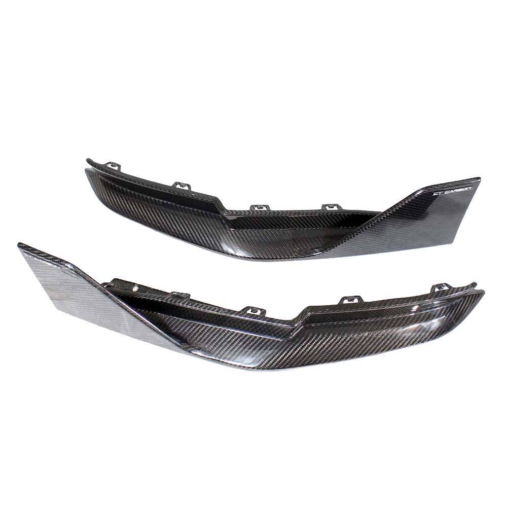 BMW M4 G82/G83 CARBON FIBRE REAR BUMPER CORNERS - V1