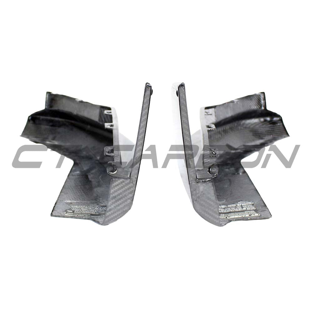 BMW M4 G82/G83 CARBON FIBRE REAR BUMPER CORNERS - V1