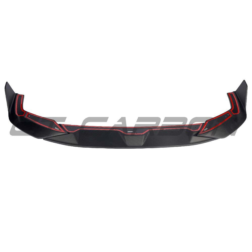 Full matte carbon fiber kit for Audi RS6 C8 by CT Carbon, featuring sleek, high-quality carbon fiber parts for a sporty look.