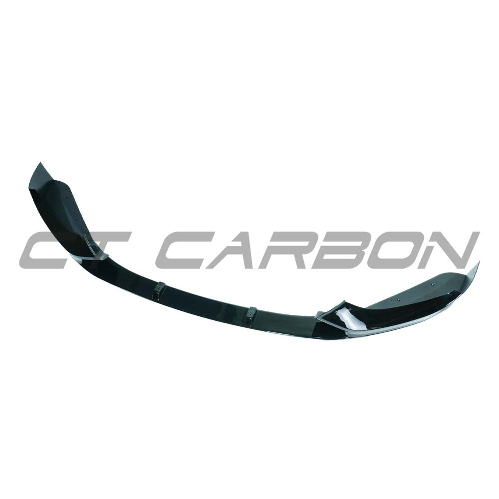 BMW F20/F21 1 Series LCI twin left gloss black kit by CT Carbon, featuring sleek carbon fiber design for vehicle enhancement.