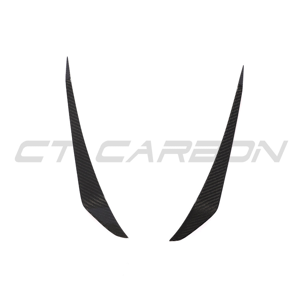 CT Carbon Porsche 911 991.1 Turbo carbon fiber canards, front aerodynamic accessories for 2013-2016 model.