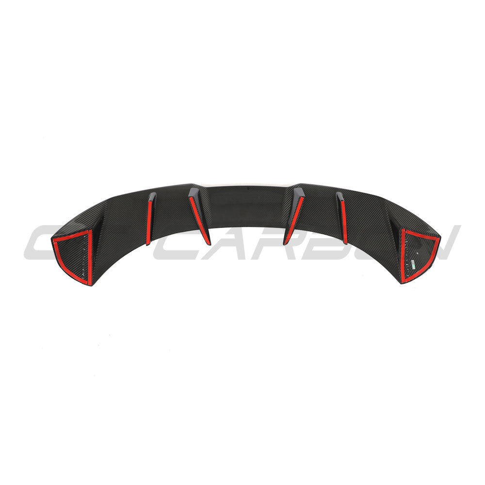 Full carbon fiber kit for Audi A3/S3 8Y Sportback by CT Carbon, showing detailed close-up of the lightweight, high-performance parts.