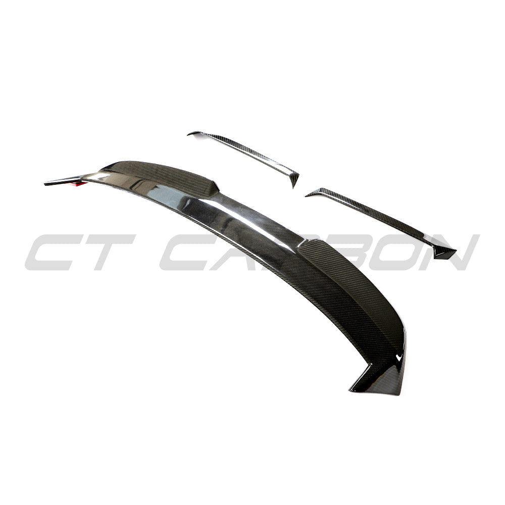 BMW G81 M3 Touring 2022+ full carbon fibre kit by CT Carbon, showing detailed view of the lightweight, high-performance car accessories.