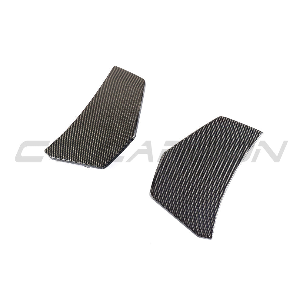 CT Carbon Audi R8 V10 Gen 2 2015-2019 carbon fiber rear bumper corners for enhanced sport-inspired look